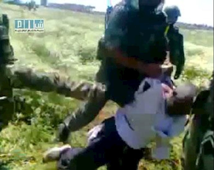 شکنجه و ضرب و شتم مردم توسط نیروهای بشار اسد- سوریه