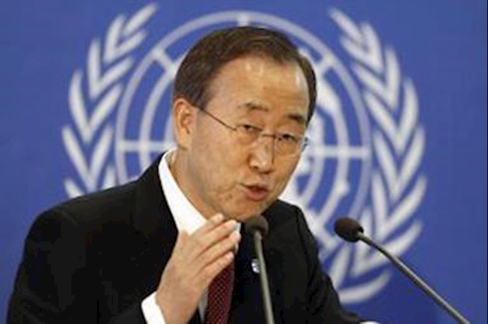بانکی مون دبیر کل ملل متحد