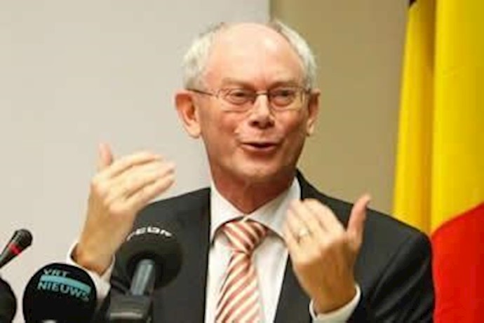 هرمن ون رامپوی رئیس شورای اتحادیه اروپا 