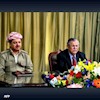 جلال طالبانی و مسعود بارزانی