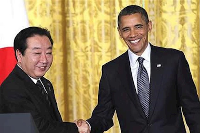 دیدار اوباما با یوشیکو نودا، نخست وزیر ژاپن