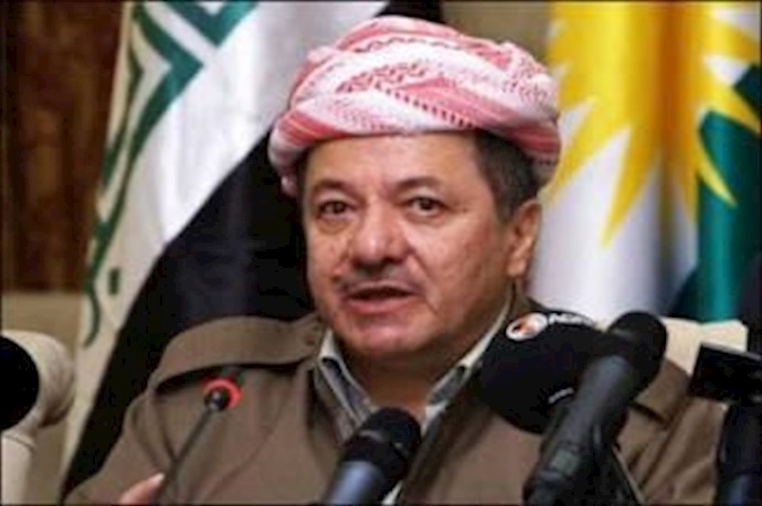 رئیس اقلیم کردستان عراق مسعود بارزانی