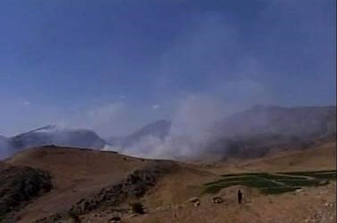 توپ‌باران مناطق کردستان عراق توسط رژیم آخوندی - آرشیو