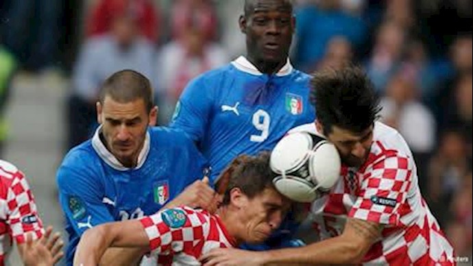 تلاشهای سخت بازیکنان کراواسی و ایتالیا به نتیجه ای نرسید