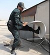 تخریب دیشهای ماهواره توسط مزدوران سرکوبگر انتظامی