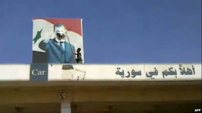 تصویر منتشر شده در یوتیوب از گذرگاه مرزی سوریه و ترکیه