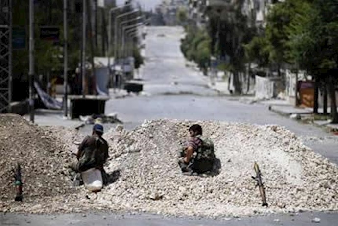 درگیریها  در شهر حلب سوریه
