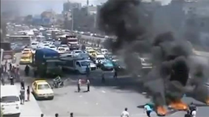 درگیریهای خیابانی در دمشق