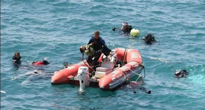 تلاش بری نجات مسافران قایق غرق شده در سواحل ترکیه