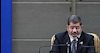 محمد مرسی حین سخنرانی در اجلاس شکست خورده تهران