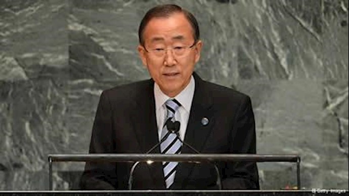 بان کی مون، دبیر کل سازمان ملل