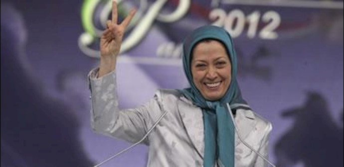 مریم رجوی رئیس جمهور برگزیده مقاومت ایران