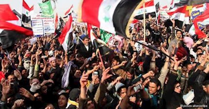 تظاهرات عراقیان شریف علیه دولت مالکی