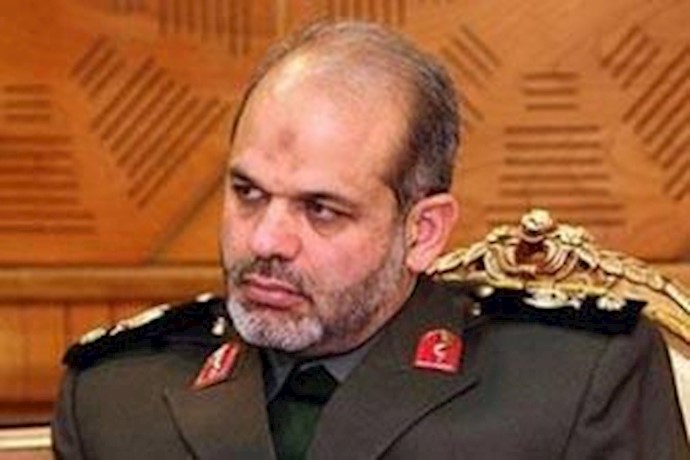 پاسدار احمد وحیدی وزیر دفاع رژیم آخوندی