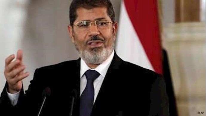 محمد مرسی رئیس‌جمهور مصر