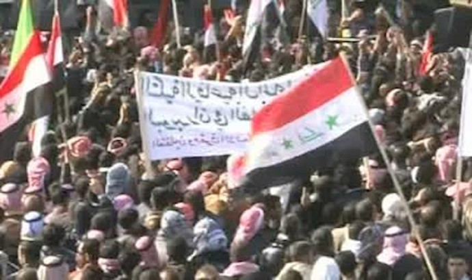  تظاهرات استان الانبار عراق علیه مالکی - آرشیو