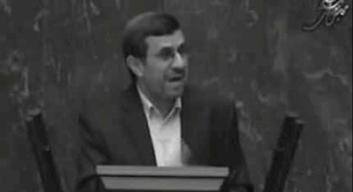 سخنرانی پاسدار احمدی نژاد  در مجلس ارتجاع