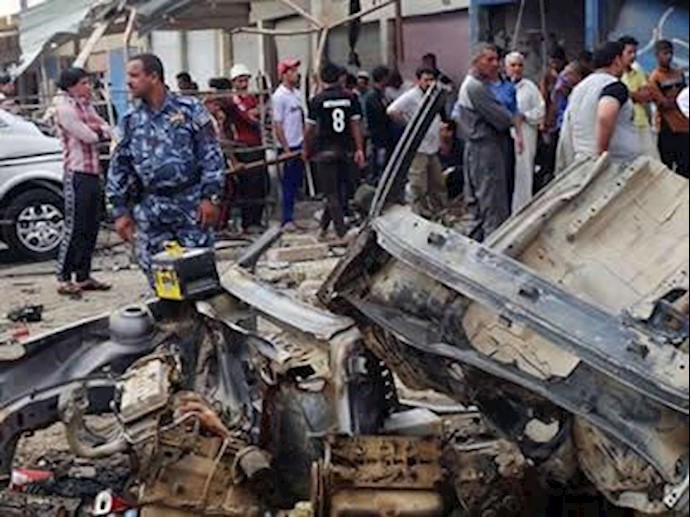 انفجار خودرو بمبگذاری شده در بغداد - آرشیو