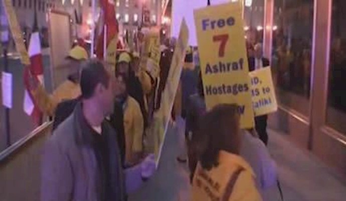 تظاهرات ایرانیان علیه حضور مالکی