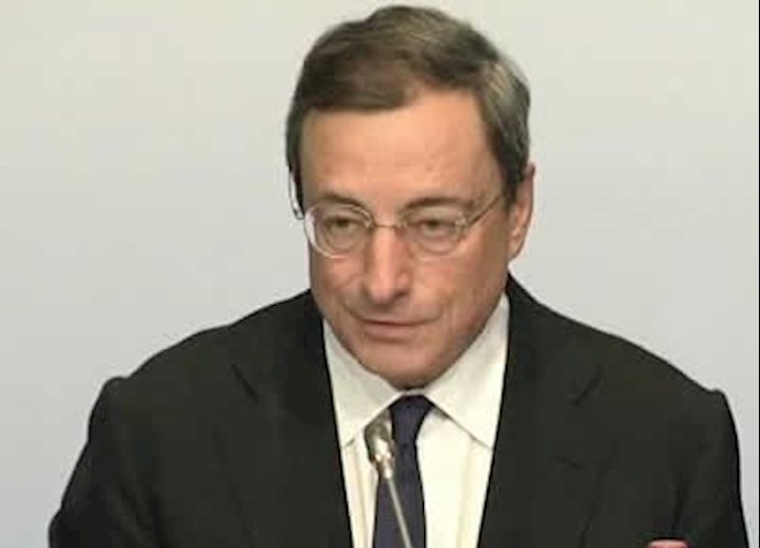 ماریو دراگی رئیس بانک مرکزی اروپا 