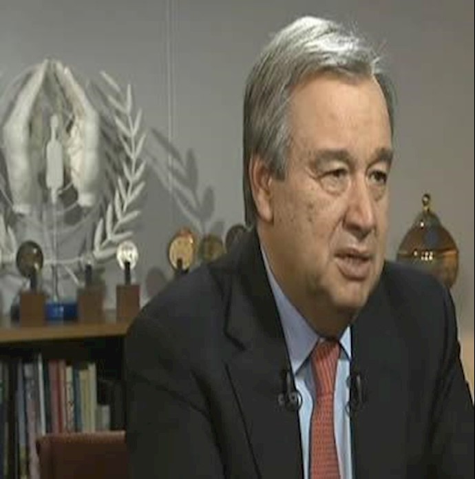 آنتونیو گوترز کمیسر عالی پناهندگان سازمان ملل‌متحد 