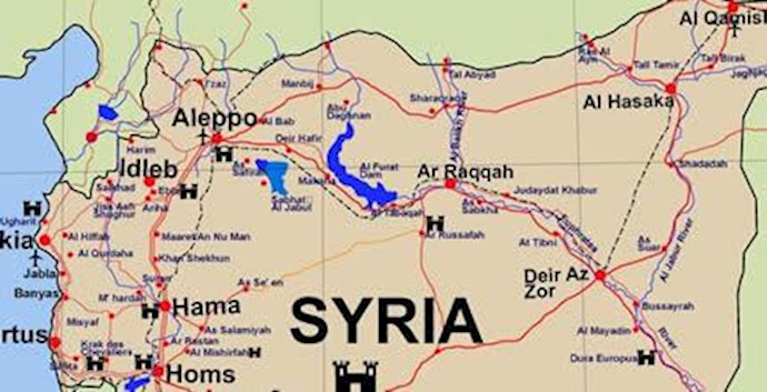 نقشه منطقه حلب 