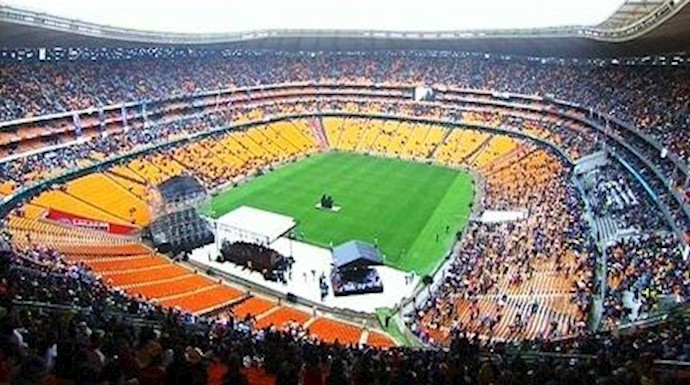 مراسم برزگداشت نلسون ماندلا ـ ژوهانسبورگ