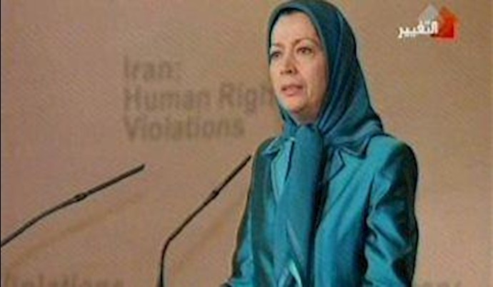 تلویزیون التغییر ـ  مریم رجوی ـ احاله حقوق بشر ایران به  شورای امنیت