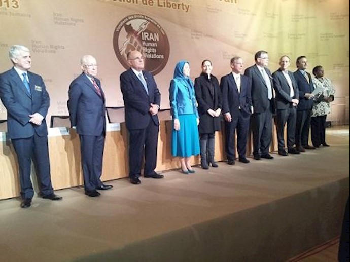 کنفرانس بین المللی در پاریس با حضور رئیس جمهور برگزیده مقاومت ایران
