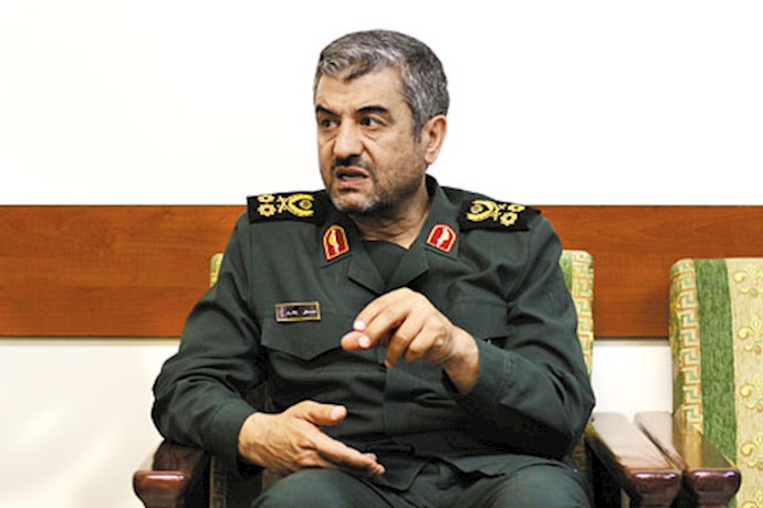 پاسدار محمد علی جعفری سرکرده سپاه پاسداران