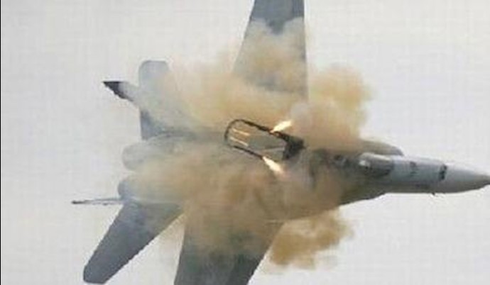 سرنگون کردن هواپیمای نظامیان اسد توسط رزمندگان ارتش آزادی