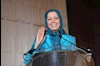 مریم رجوی رئیس‌جمهور برگزیده مقاومت ایران روز شنبه در کنفرانس بین‌المللی اپوزیسیون ایران 