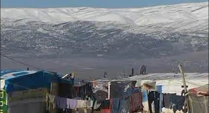 اردوگاه پناهندگان سوري در لبنان