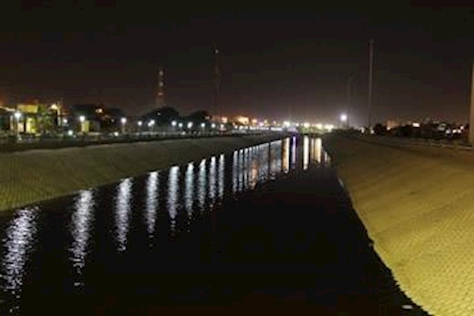 کانال آب در ماهشهر
