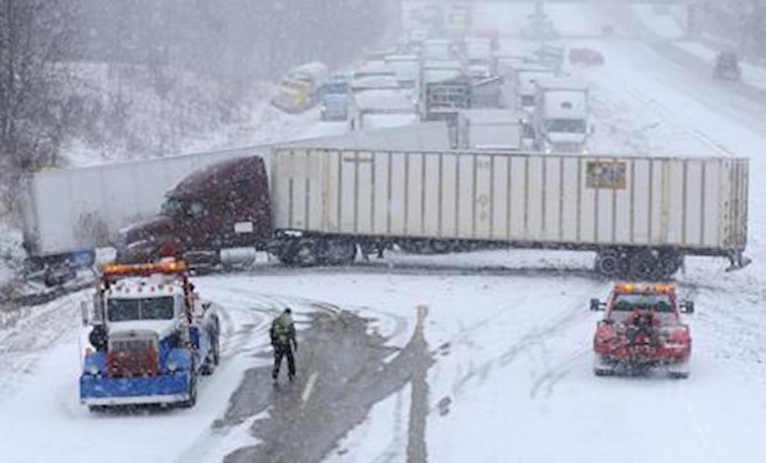 سرما در ایالت های آمریکا