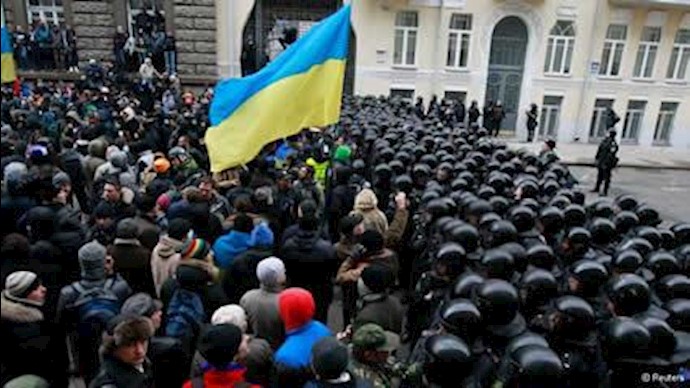 تظاهرات در اوکراین