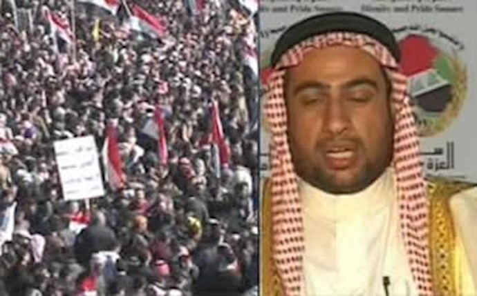 عبدالقادر نائل سخنگوی متحصنان در رمادی عراق