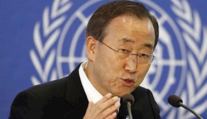 بان کیمون دبیرکل سازمان ملل متحد