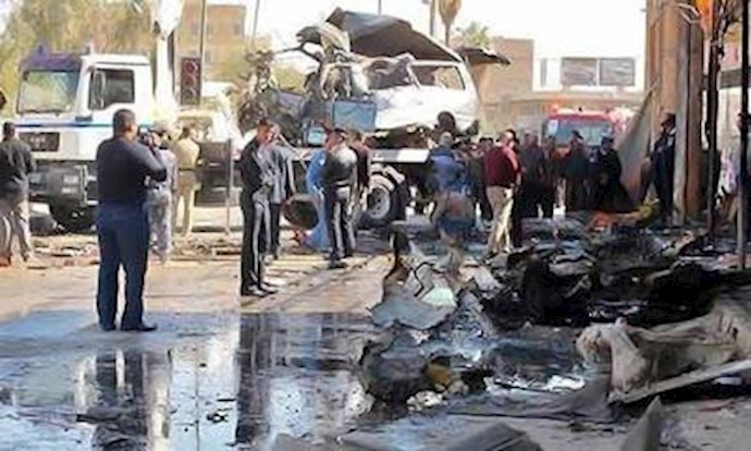 انفجار خودرو بمب گذاری شده در بغداد