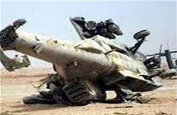 سقوط یک هلیکوپتر نظامی -آرشیو