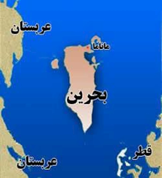 نقشه بحرین