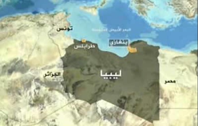 نقشه لیبی