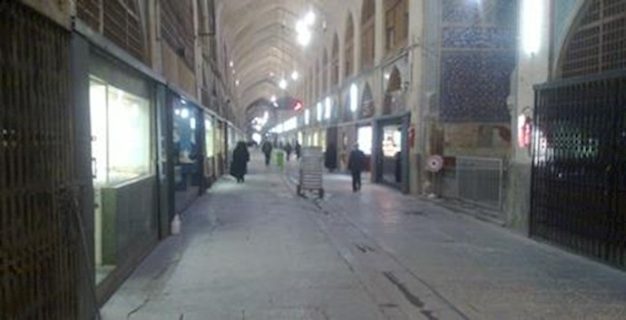 بازار طلافروشان خیابان چهارباغ -عباسی و بازار هنر در اصفهان