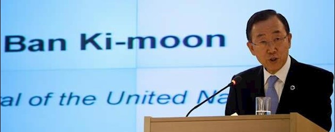 بان کی مون، دبیرکل سازمان ملل 