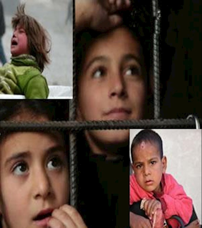 جنایات اسد و داعش علیه کودکان سوری