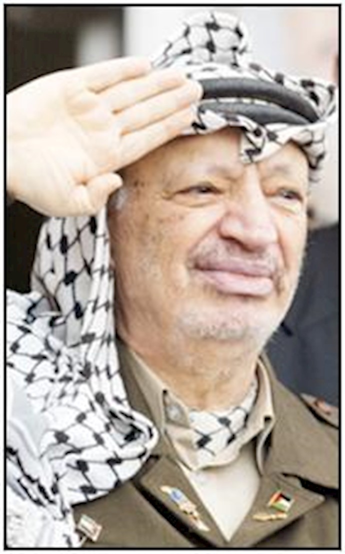 یاسر عرفات رهبر تاریخی مردم فلسطین