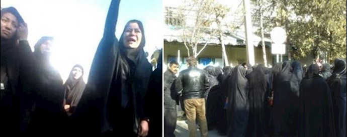 تجمع اعتراضی مهاجران افغان در تهران