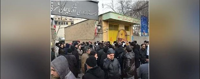 تجمع اعتراضی کارگران شرکت «تبریز کف» 