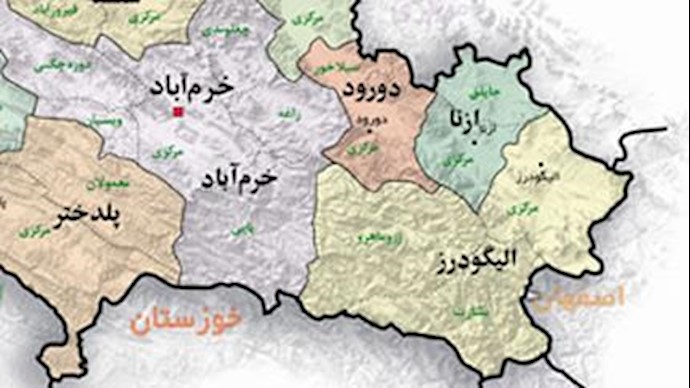 نقشه الیگودرز