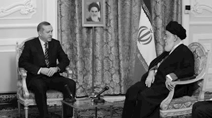 ملاقات اردوغان با آخوند خامنه ای